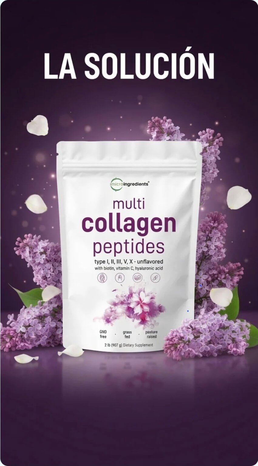 COLÁGENO PREMIUM CON PÉPTIDOS + ENVÍO GRATIS